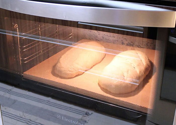 forno para assar pão caseiro